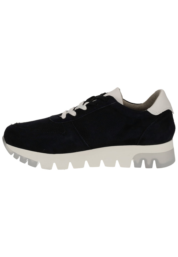 Tamaris Sneaker Veloursleder Navy - surf4shoes