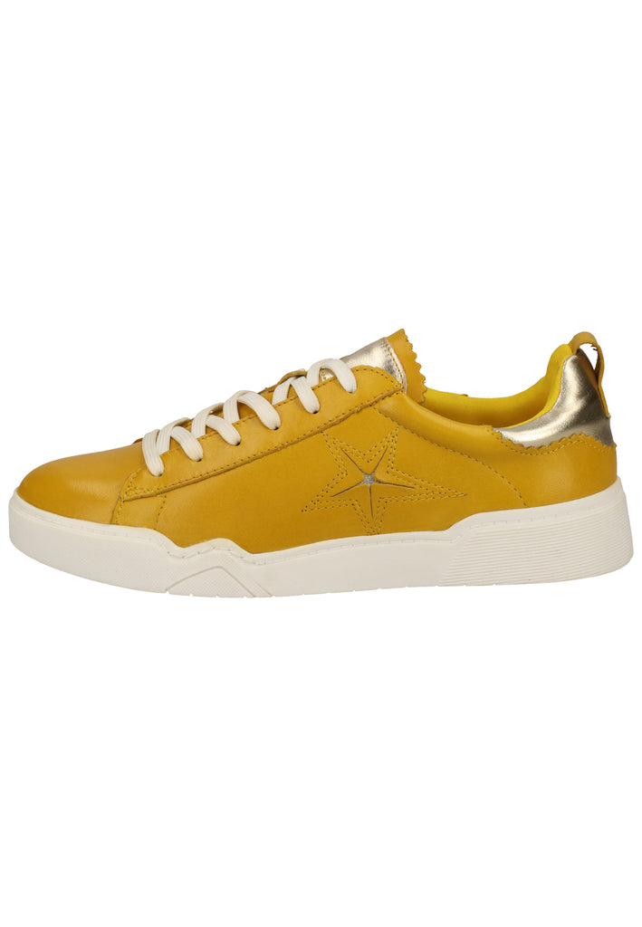 Tamaris Sneaker Leder/Synthetik Gelb - surf4shoes