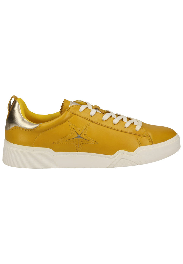 Tamaris Sneaker Leder/Synthetik Gelb - surf4shoes
