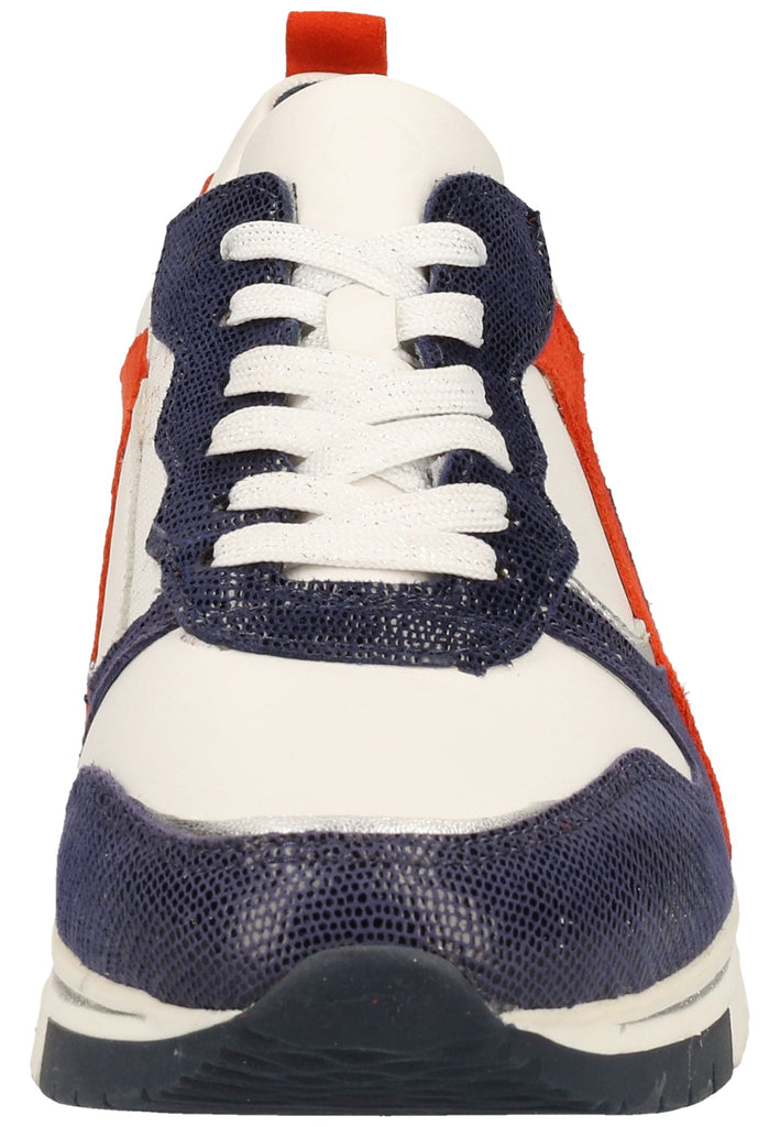 Tamaris Sneaker Leder Weiß/Navy - surf4shoes