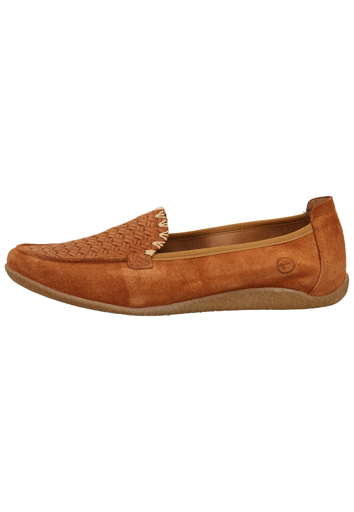 Tamaris Slipper Leder Cognac - surf4shoes