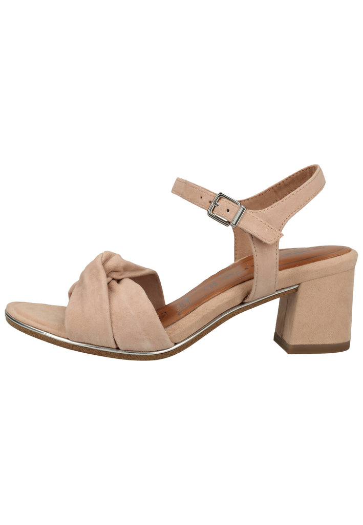 Tamaris Sandalen Veloursleder Rose - surf4shoes