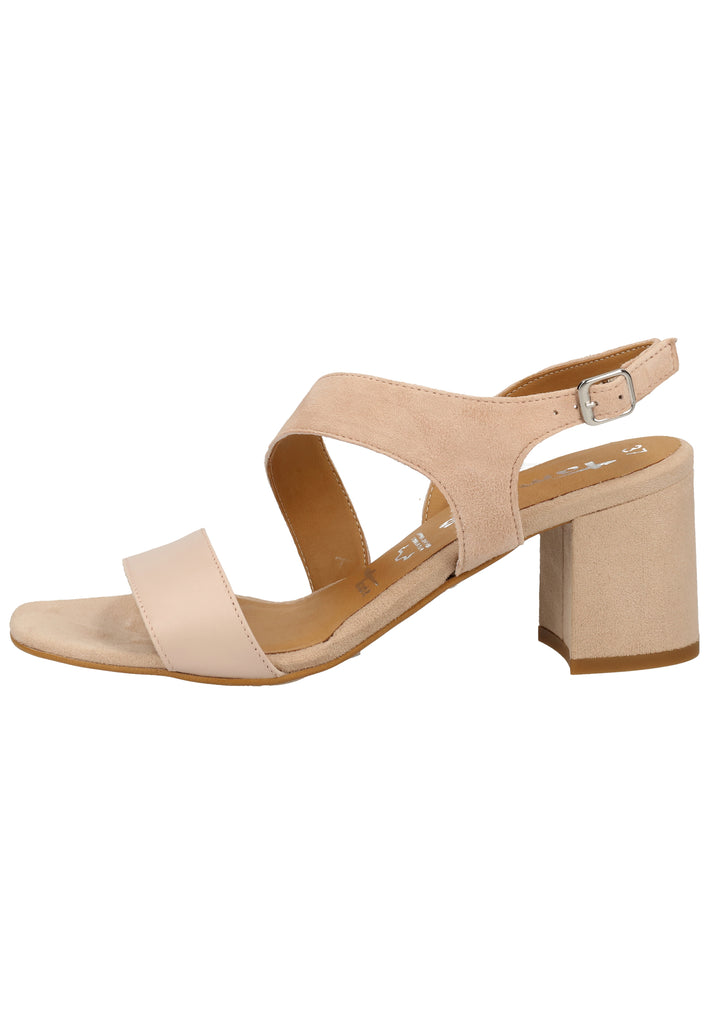 Tamaris Sandalen Veloursleder Rose - surf4shoes