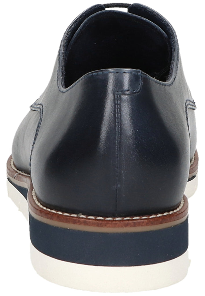 Tamaris Halbschuhe Leder Navy - surf4shoes