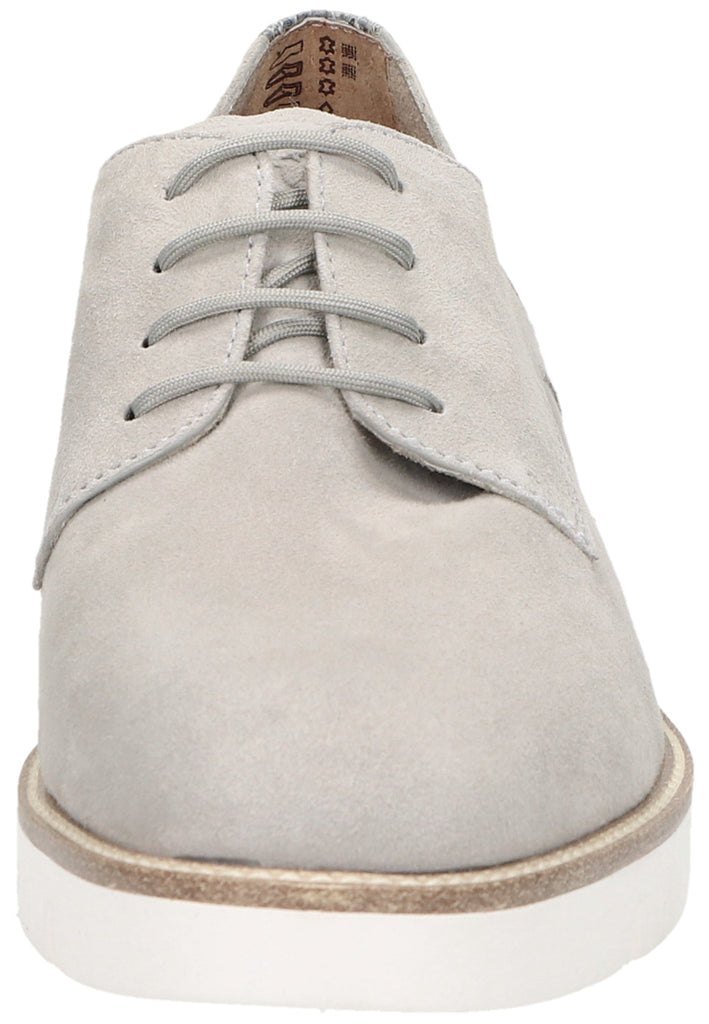 Tamaris Halbschuhe Leder/Synthetik Hellgrau - surf4shoes