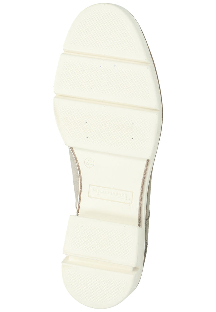 Tamaris Halbschuhe Leder/Synthetik Hellgrau - surf4shoes