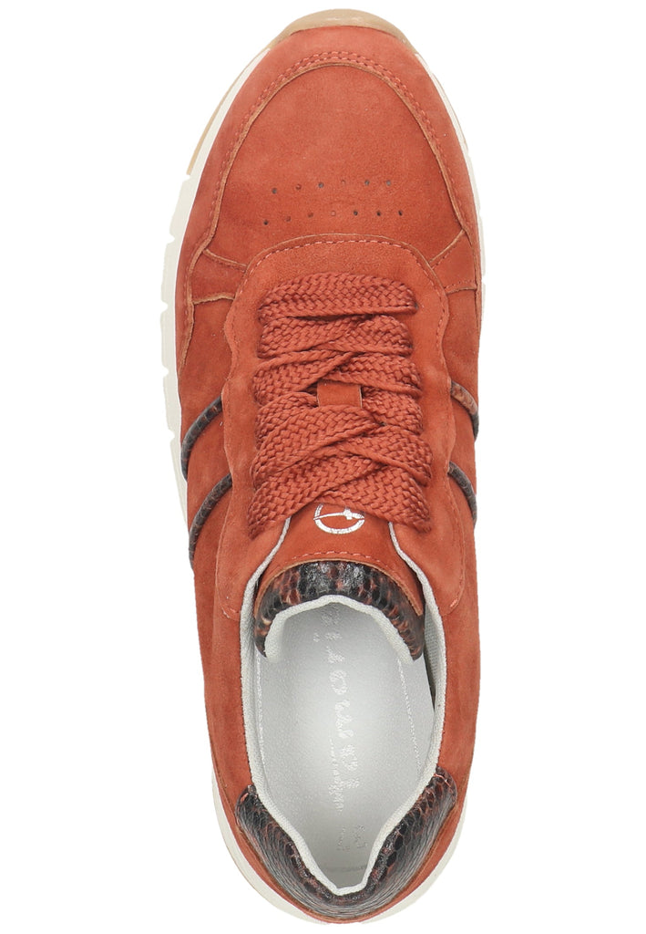 Tamaris Sneaker Leder/Textil Brandy - surf4shoes