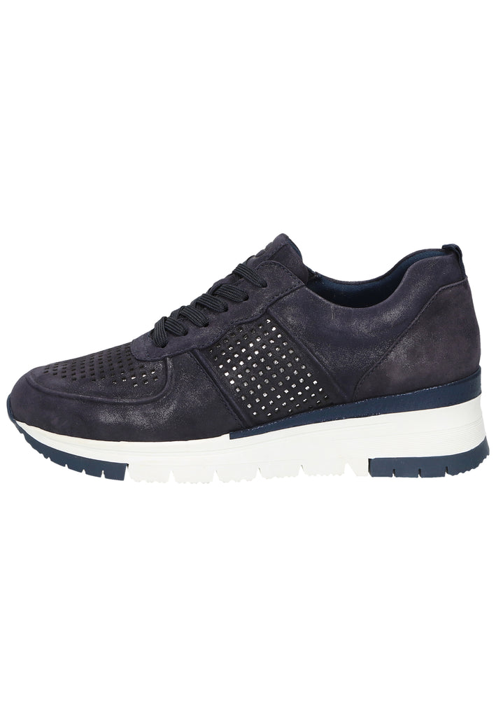 Tamaris Sneaker Leder Navy - surf4shoes