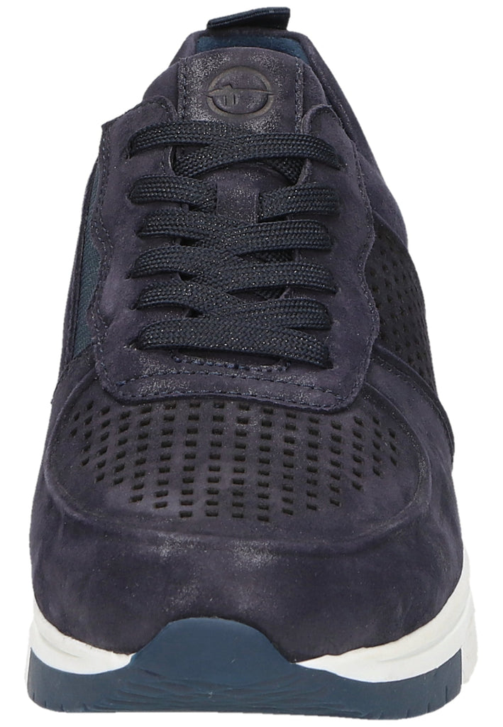 Tamaris Sneaker Leder Navy - surf4shoes