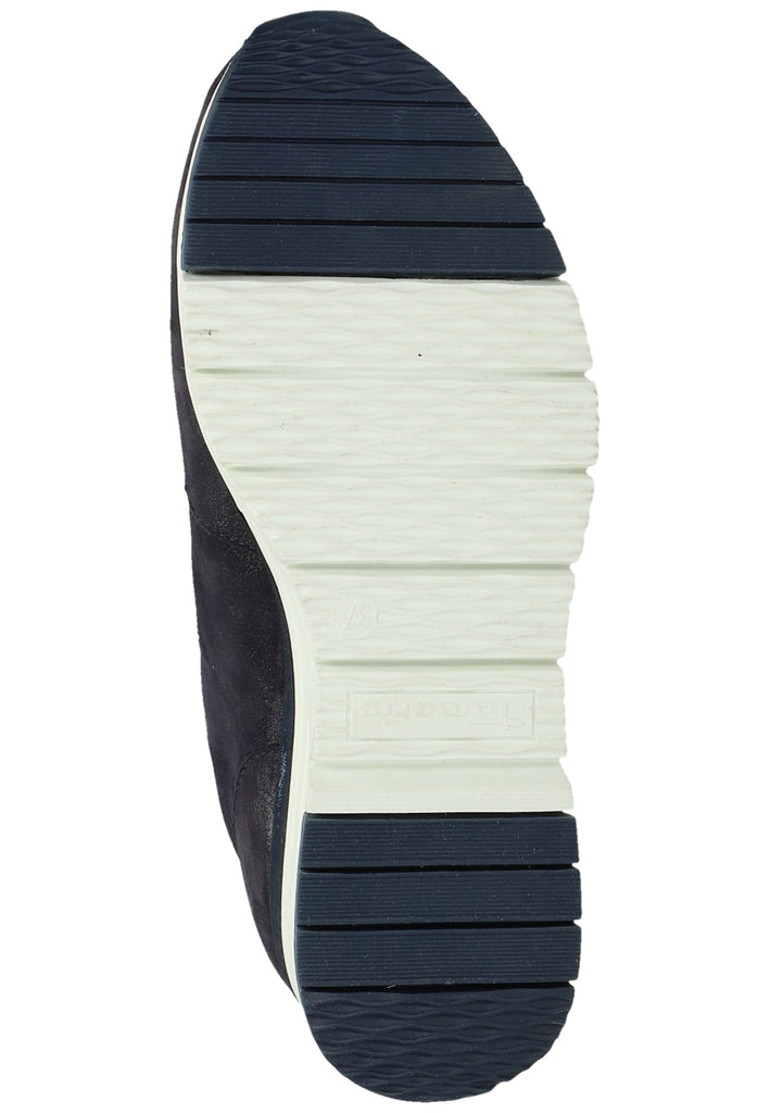 Tamaris Sneaker Leder Navy - surf4shoes