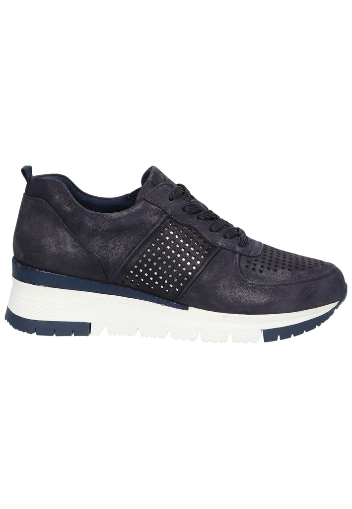 Tamaris Sneaker Leder Navy - surf4shoes