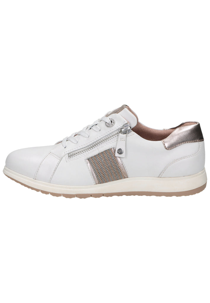 Tamaris Sneaker Leder/Synthetik Weiß - surf4shoes