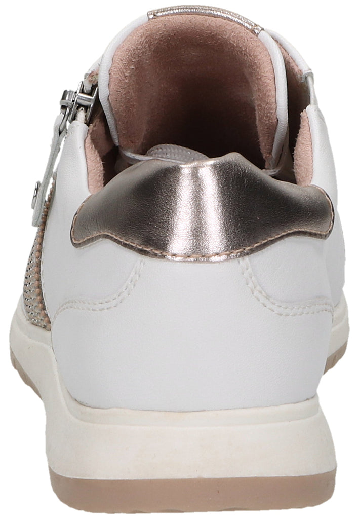 Tamaris Sneaker Leder/Synthetik Weiß - surf4shoes