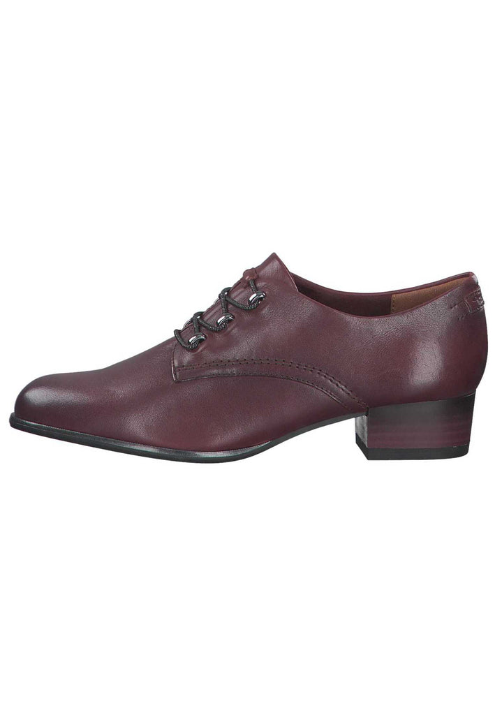Tamaris Pumps Leder Bordeaux - surf4shoes