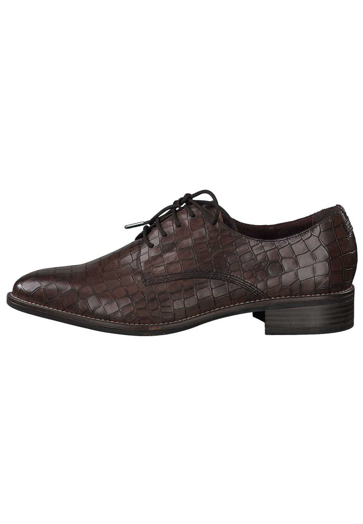 Tamaris Halbschuhe Leder Cafe - surf4shoes