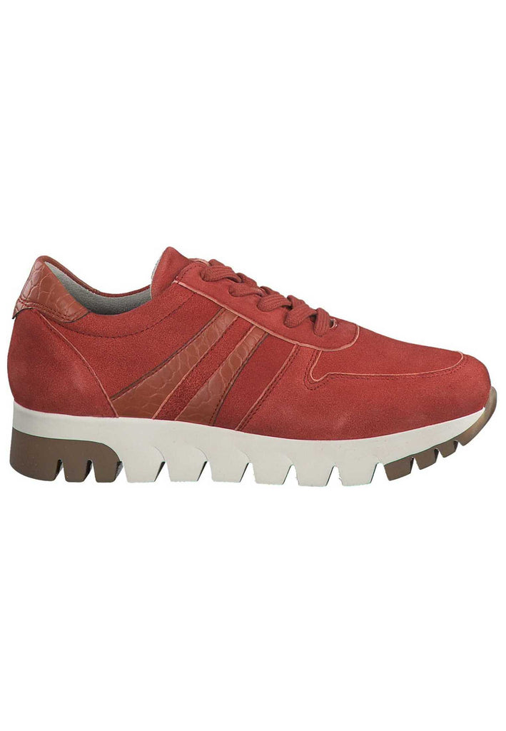 Tamaris Sneaker Leder/Synthetik Orange - surf4shoes