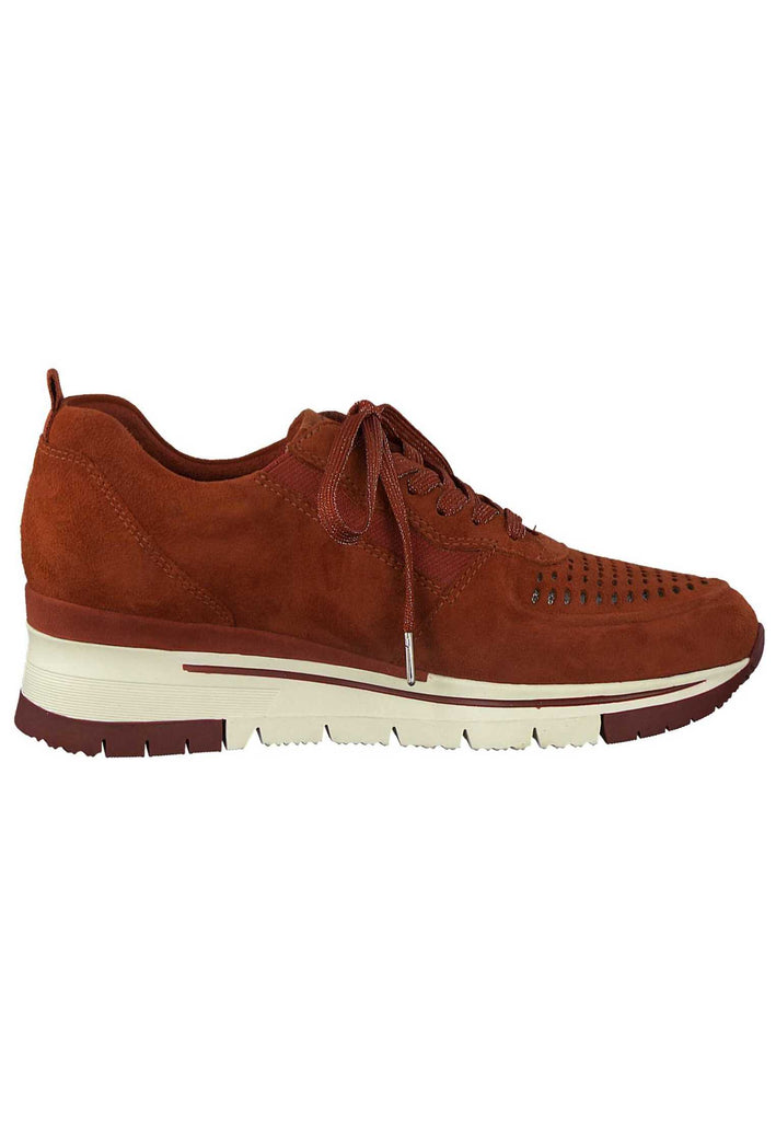 Tamaris Sneaker Leder Orange - surf4shoes