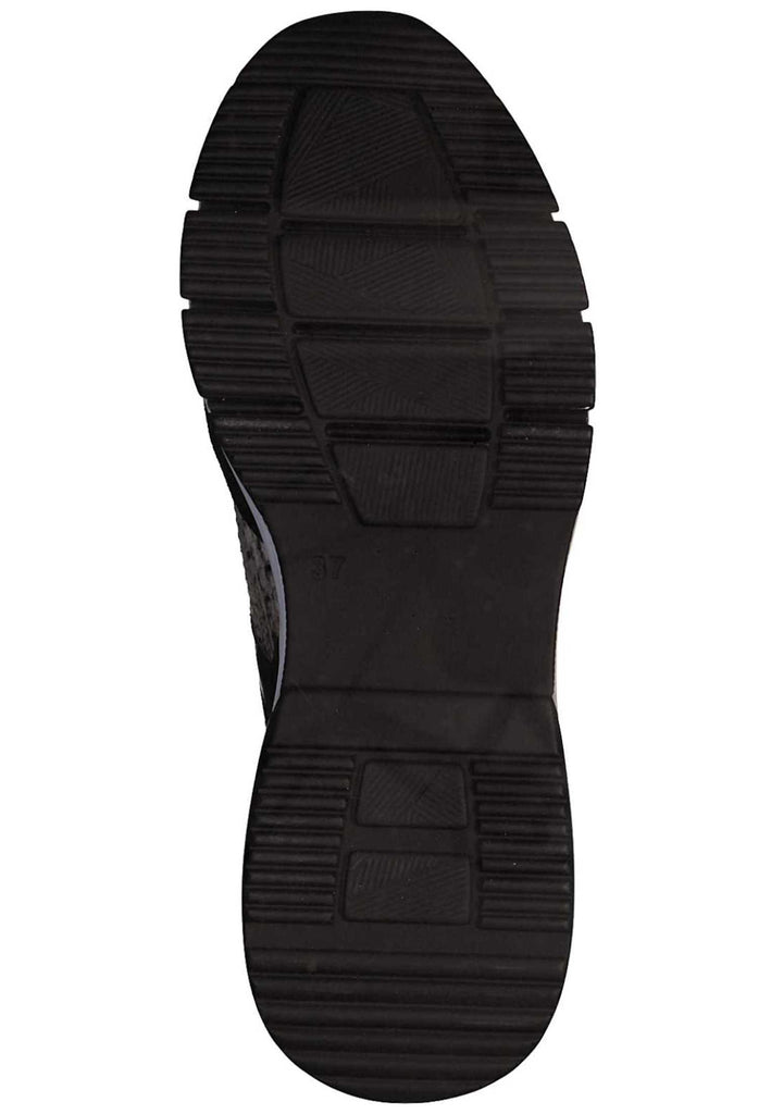 Tamaris Sneaker Leder/Textil Schwarz - surf4shoes