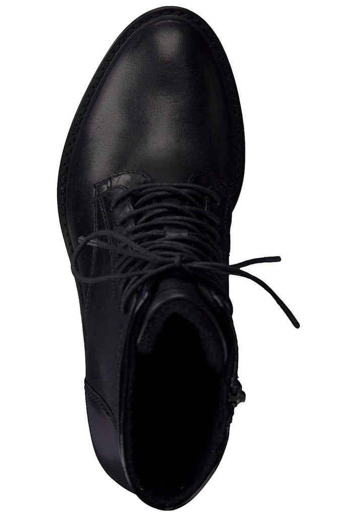 Tamaris Stiefelette Leder/Synthetik Black - surf4shoes