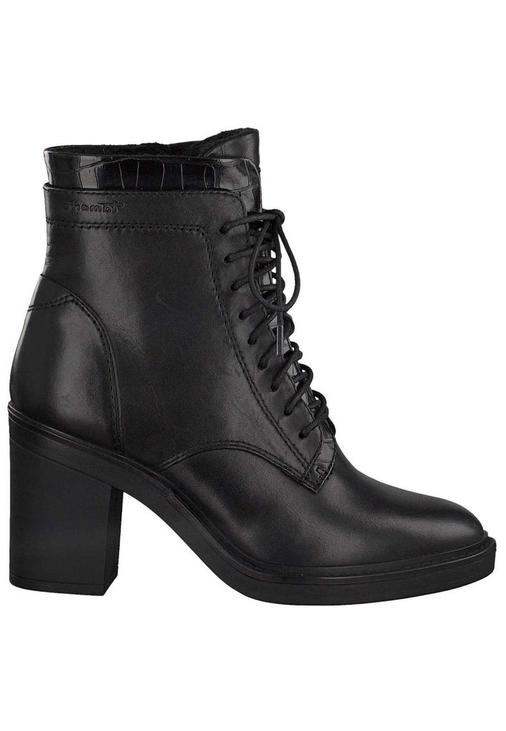 Tamaris Stiefelette Leder/Synthetik Black - surf4shoes