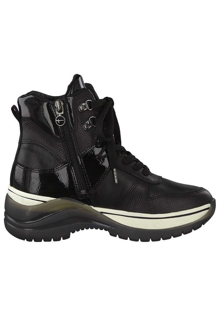 Tamaris Stiefelette Leder/Synthetik Black - surf4shoes