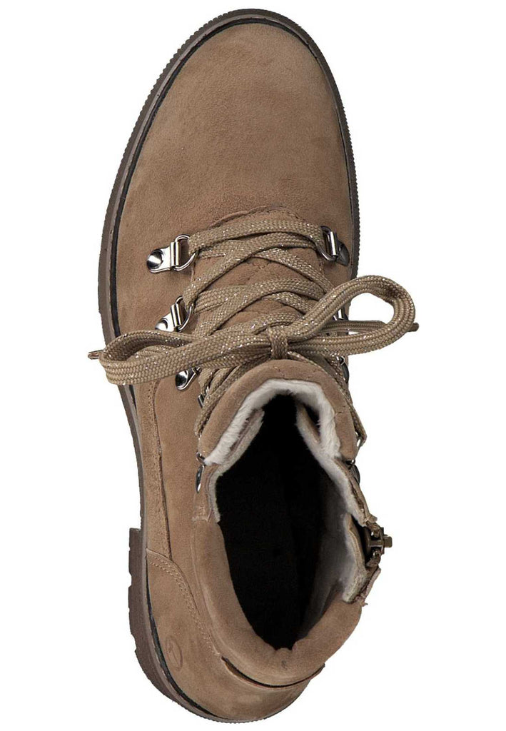 Tamaris Stiefelette Leder Sand - surf4shoes