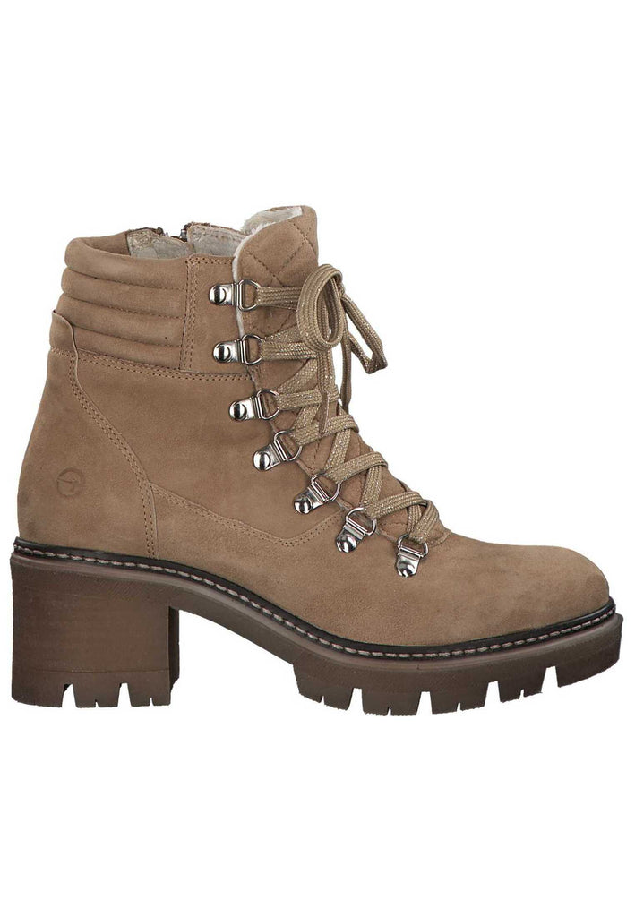 Tamaris Stiefelette Leder Sand - surf4shoes