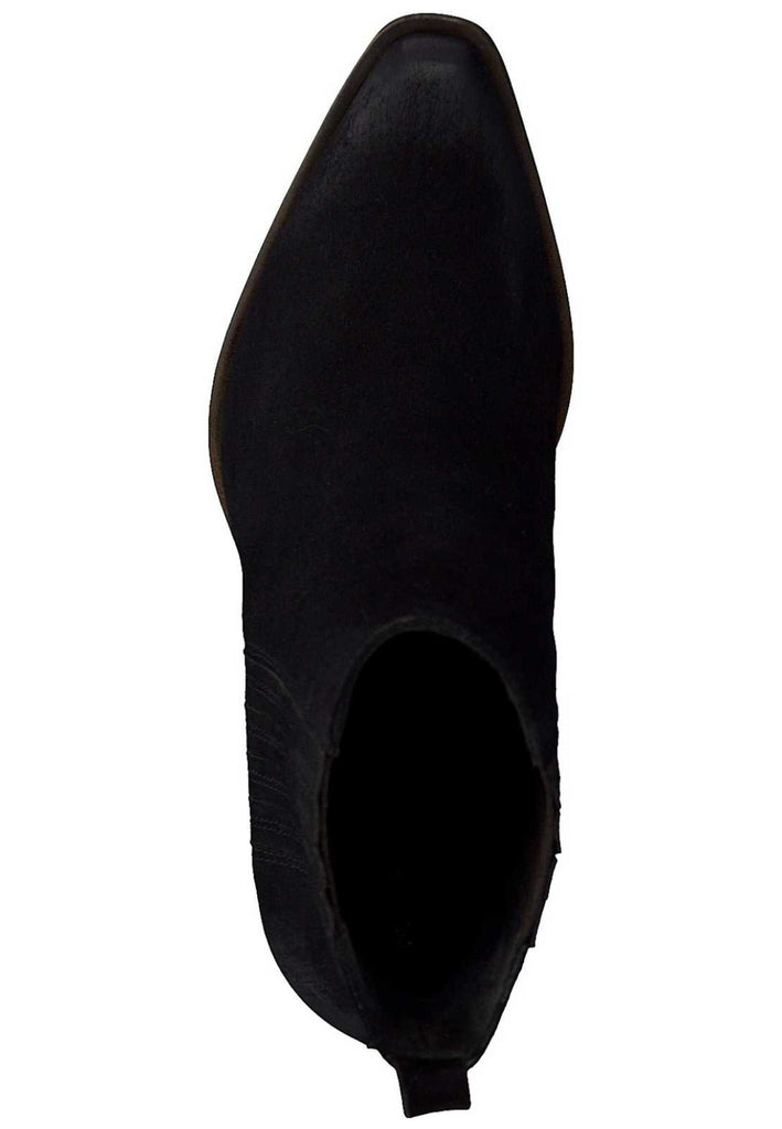 Tamaris Stiefelette Leder Schwarz - surf4shoes