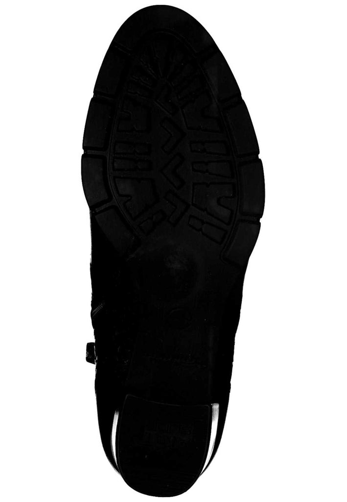 Tamaris Stiefelette Leder/Synthetik Schwarz - surf4shoes