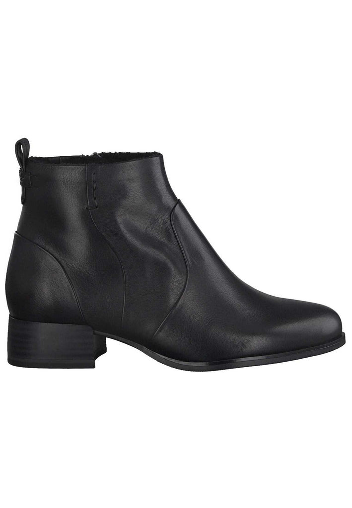 Tamaris Stiefelette Synthetik Schwarz - surf4shoes