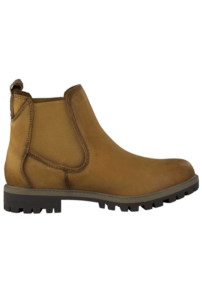 Tamaris Stiefelette Leder Nuss - surf4shoes