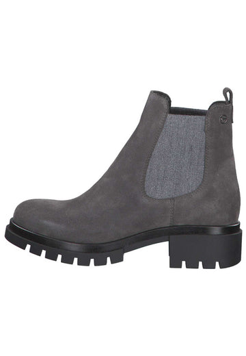 Tamaris Stiefelette Leder Anthrazit - surf4shoes