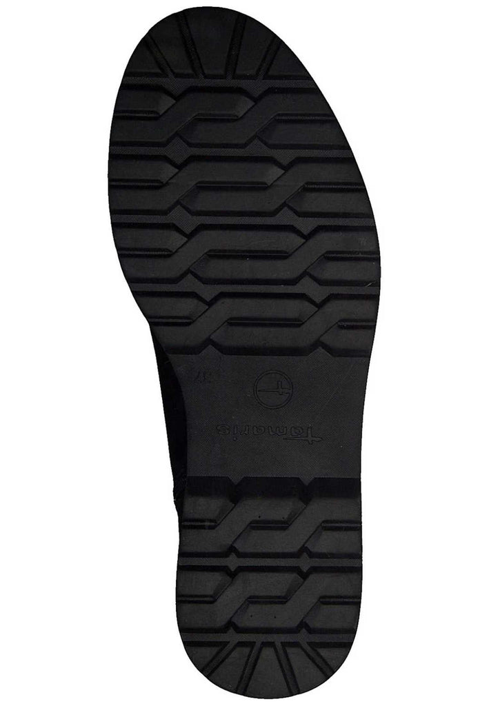 Tamaris Stiefelette Leder Schwarz - surf4shoes