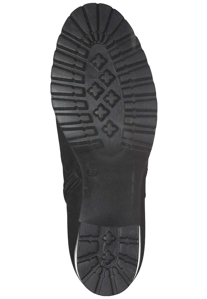 Tamaris Stiefelette Leder Schwarz - surf4shoes