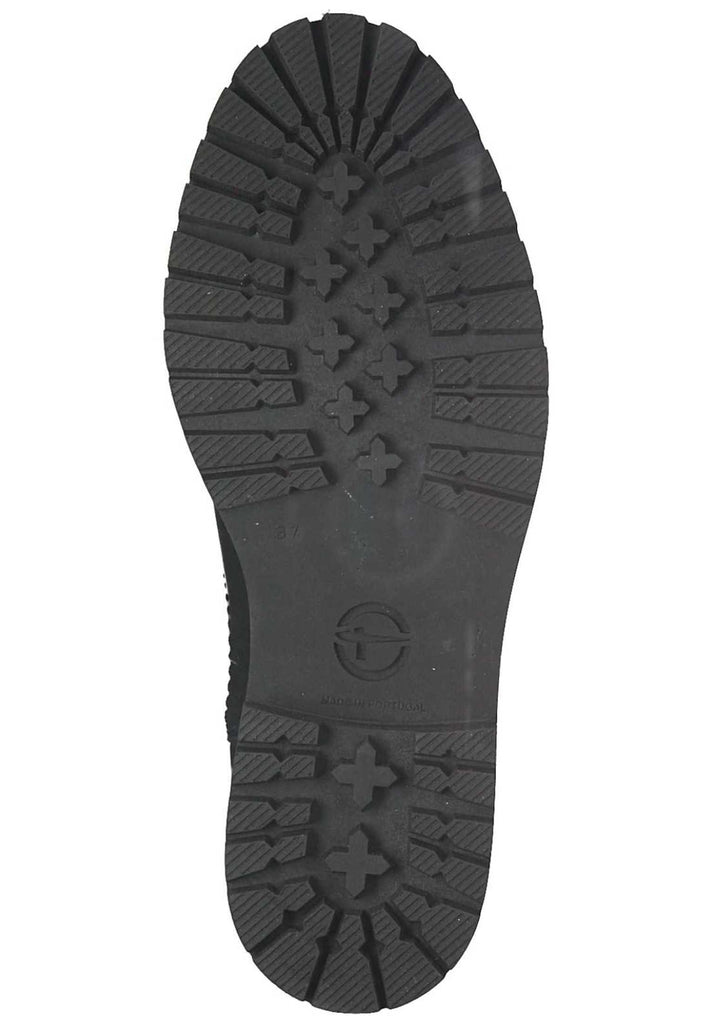 Tamaris Stiefelette Leder Schwarz - surf4shoes
