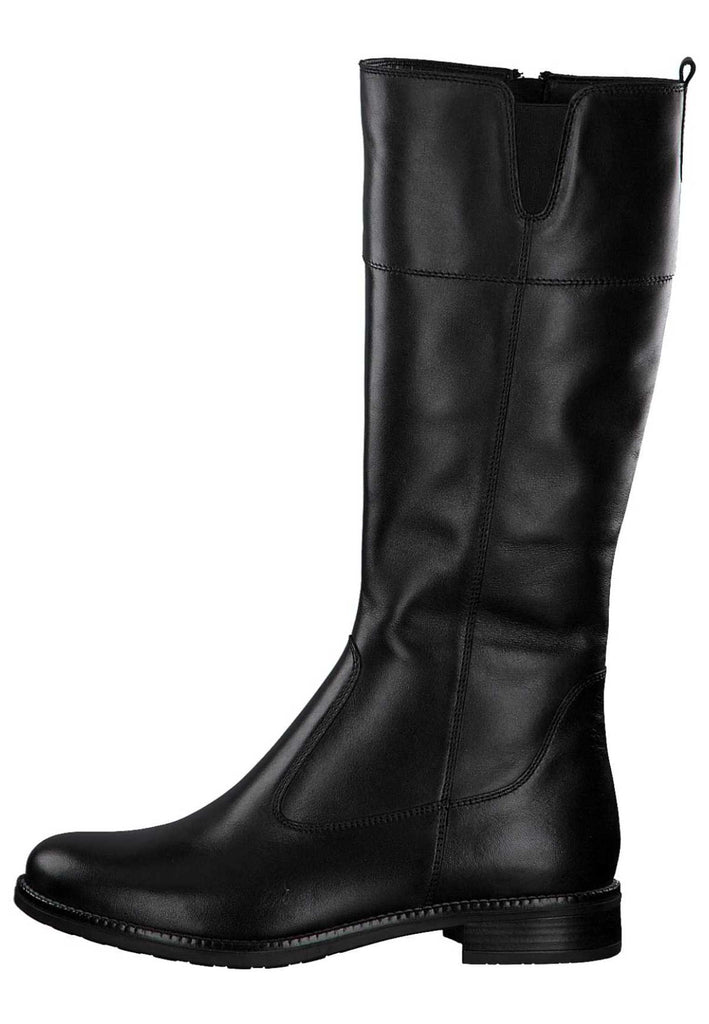 Tamaris Stiefel Leder Schwarz - surf4shoes