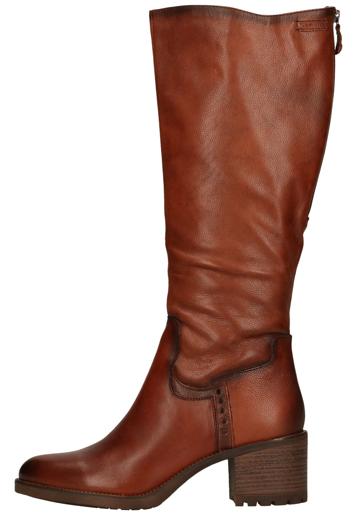 Tamaris Stiefel Leder/Synthetik Chestnut - surf4shoes