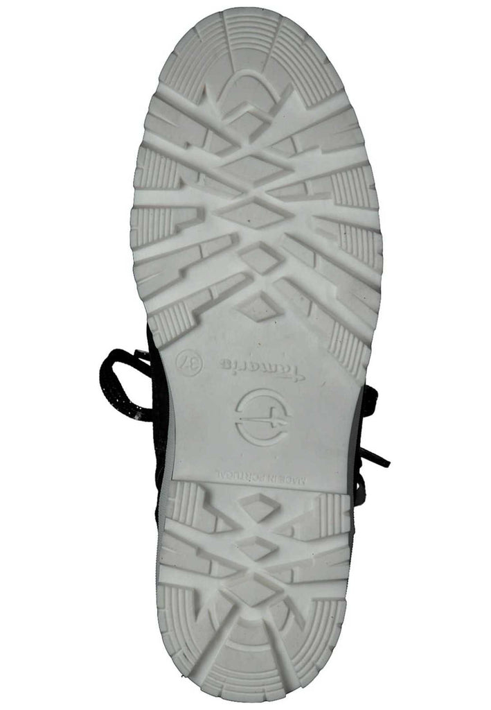 Tamaris Stiefelette Leder Navy - surf4shoes