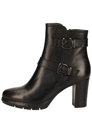 Tamaris Stiefelette Leder Schwarz - surf4shoes