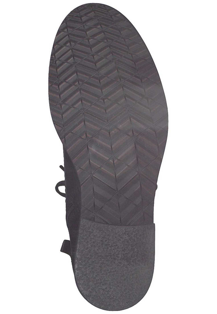 Tamaris Stiefelette Leder Schwarz - surf4shoes