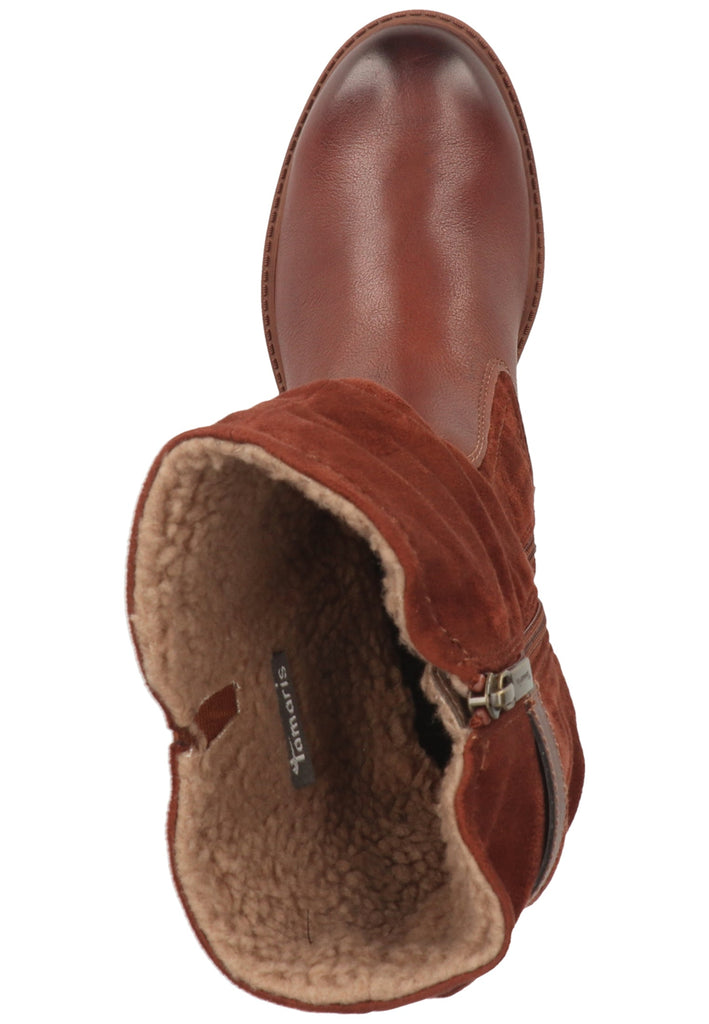 Tamaris Stiefel Leder/Textil Brandy Warmfutter - surf4shoes