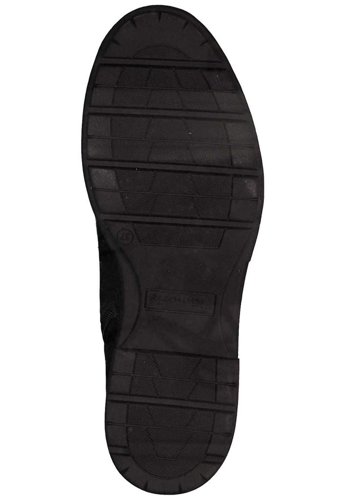 Tamaris Stiefelette Leder Schwarz Warmfutter - surf4shoes