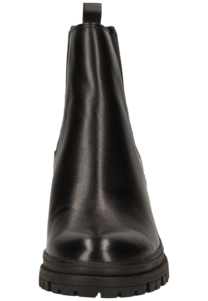 Tamaris Stiefelette Leder/Textil Schwarz - surf4shoes