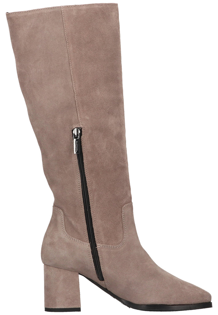 Tamaris Stiefel Veloursleder Grau - surf4shoes