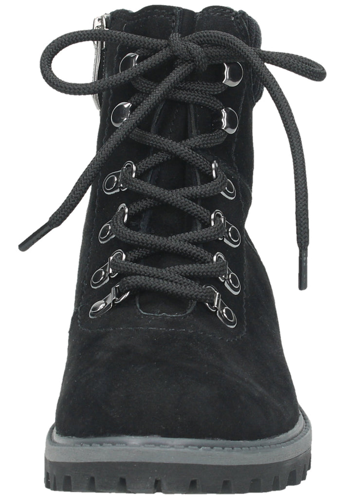 Tamaris Stiefelette Leder/Textil Schwarz - surf4shoes