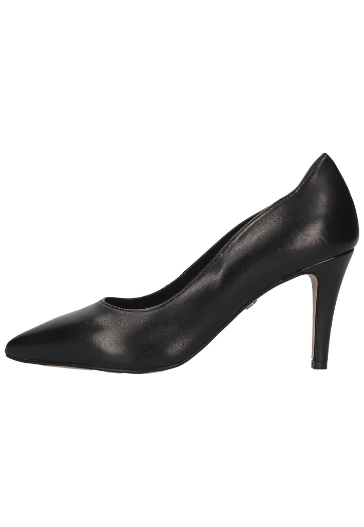 Tamaris Pumps Glattleder Schwarz - surf4shoes