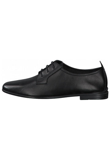 Tamaris Halbschuhe Glattleder Schwarz - surf4shoes