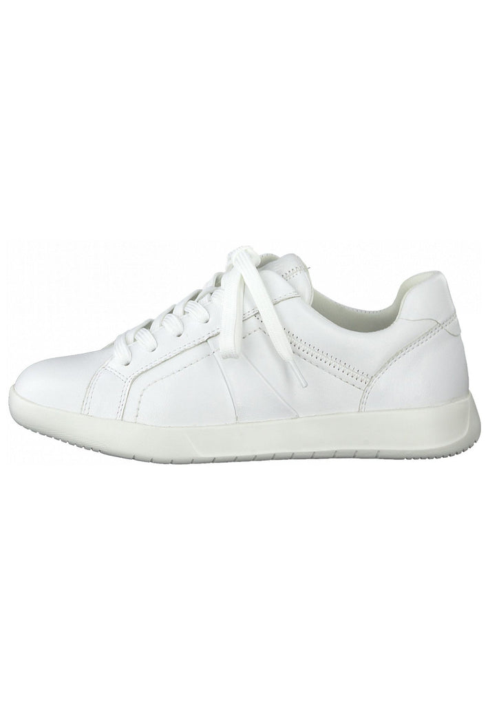 Tamaris Sneaker Leder Weiß - surf4shoes