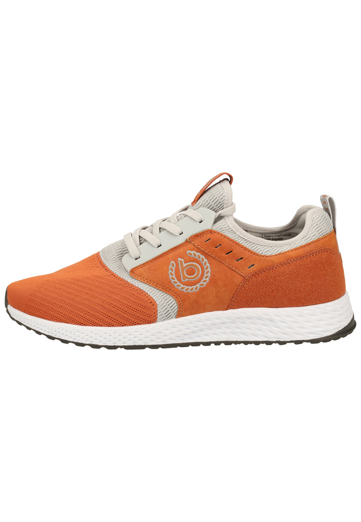 Bugatti Sneaker Lederimitat/Textil Orange - surf4shoes