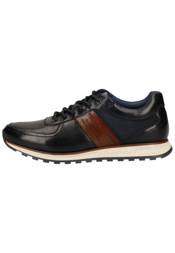 Bugatti Sneaker Glattleder Dark Blue - surf4shoes